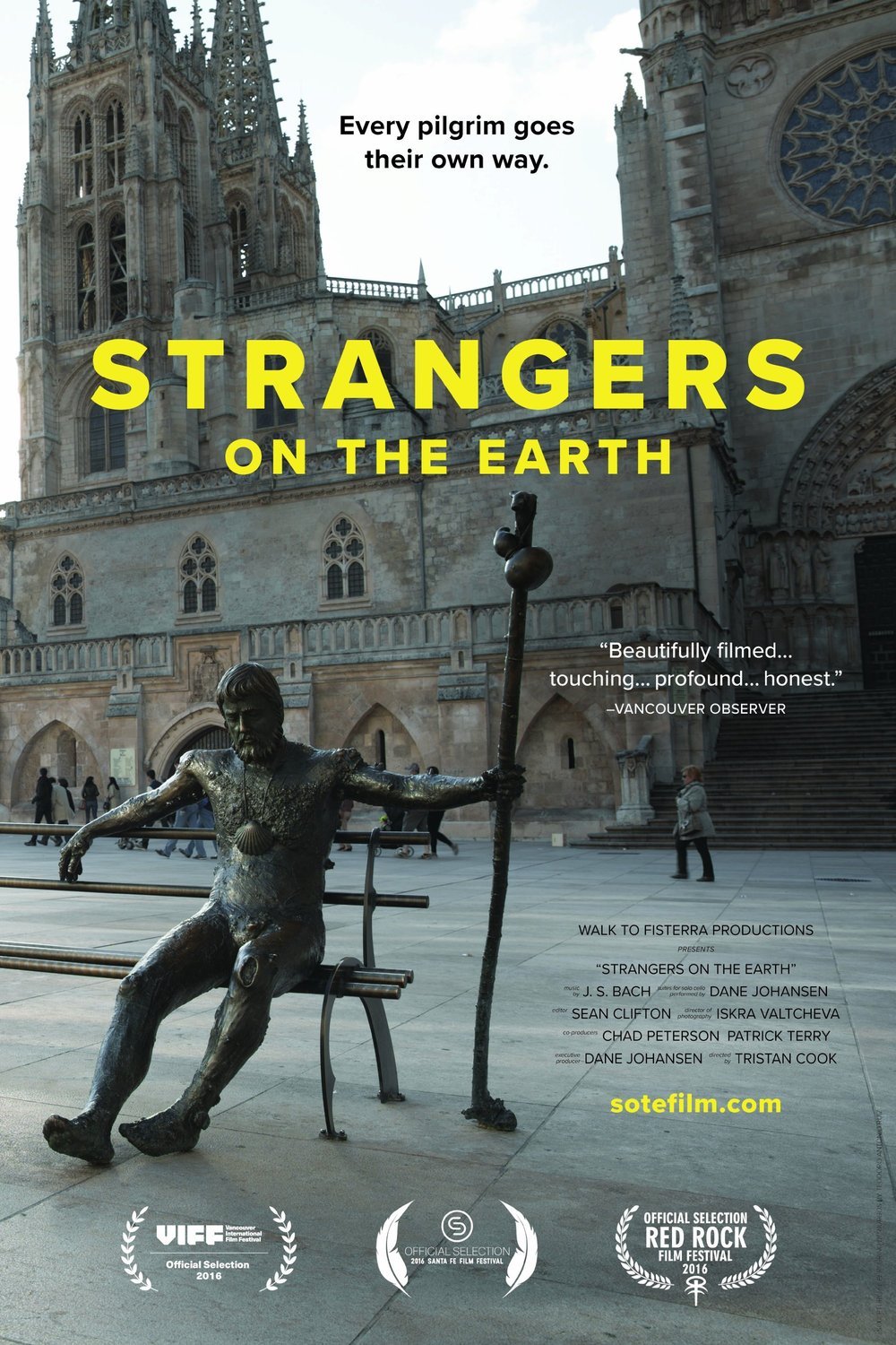 L'affiche du film Strangers on the Earth