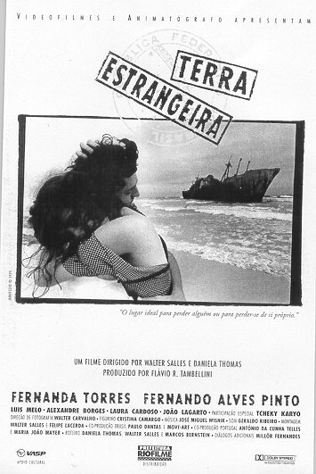 L'affiche originale du film Foreign Land en portugais