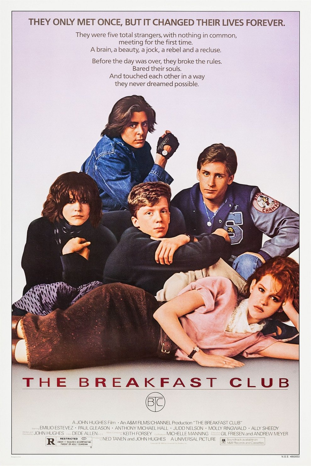 L'affiche du film The Breakfast Club