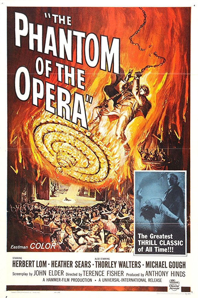 L'affiche du film Le Fantôme de l'opéra