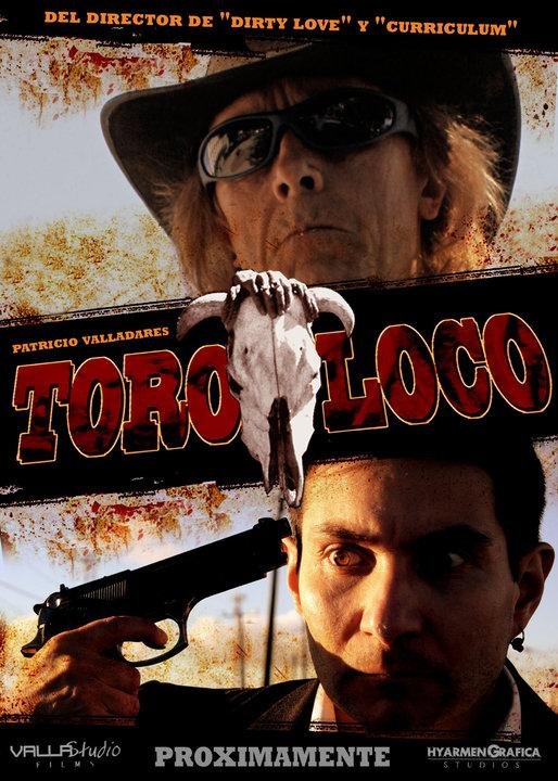 L'affiche originale du film Toro Loco Sangriento en espagnol