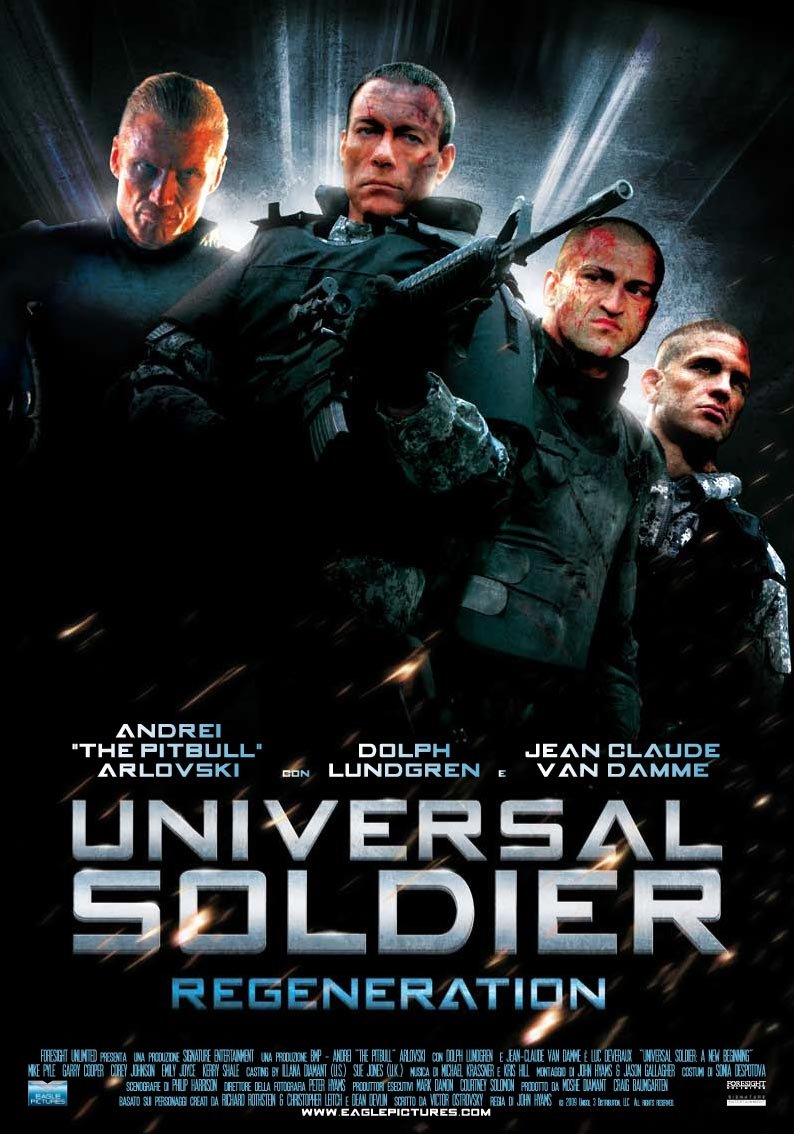 L'affiche du film Universal Soldier: Regeneration