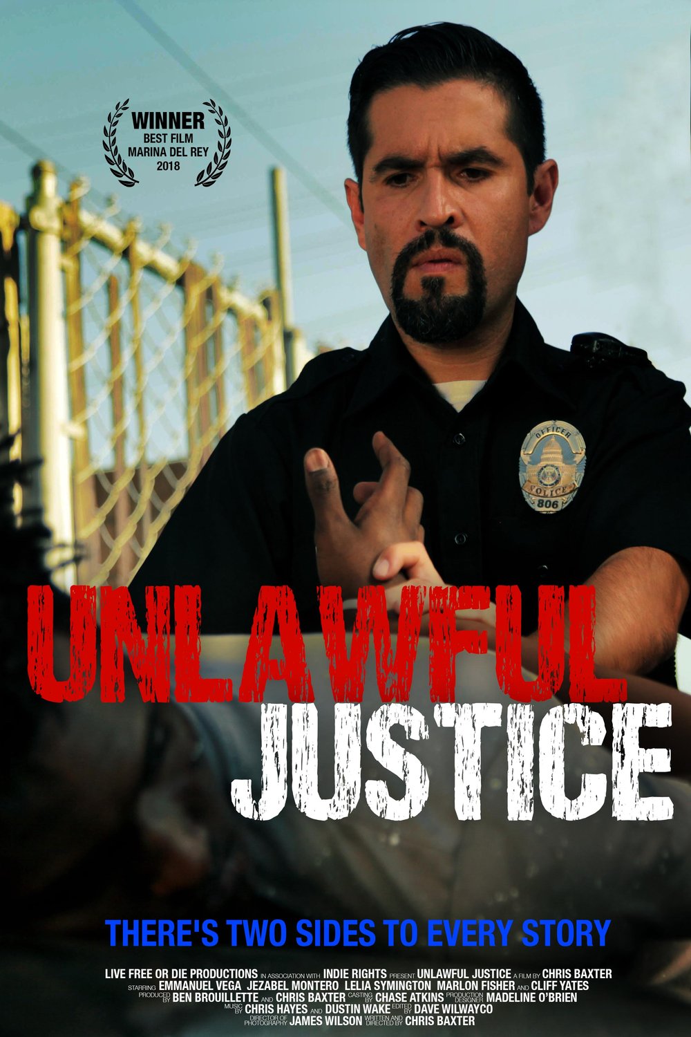 L'affiche du film Unlawful Justice