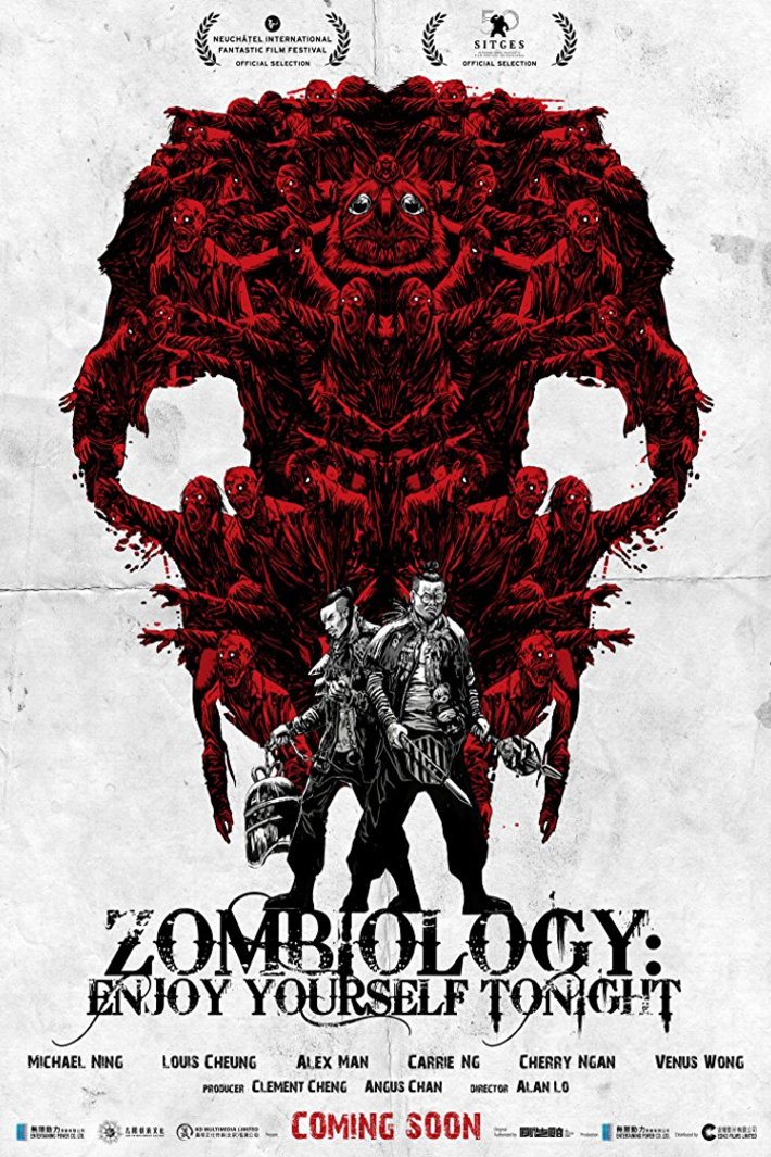 L'affiche du film Zombiology: Enjoy Yourself Tonight