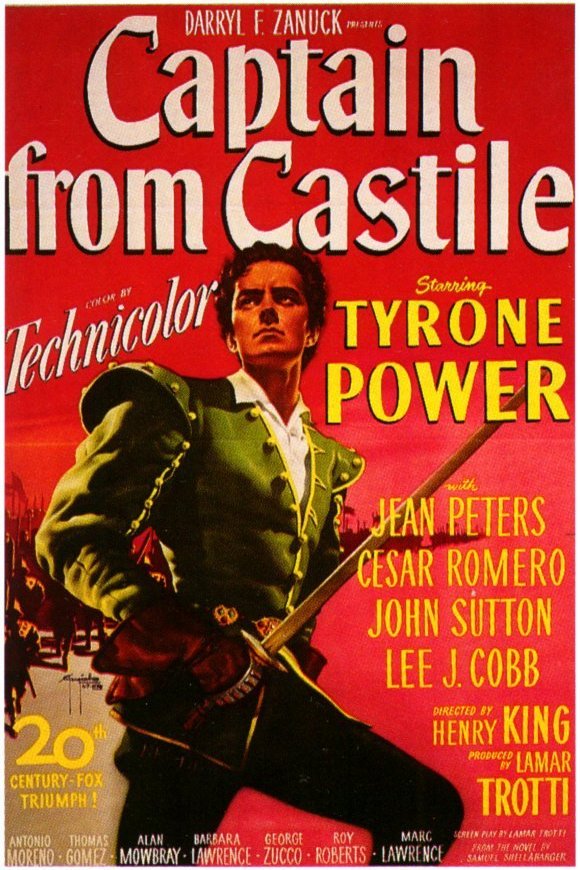 L'affiche du film Captain from Castile
