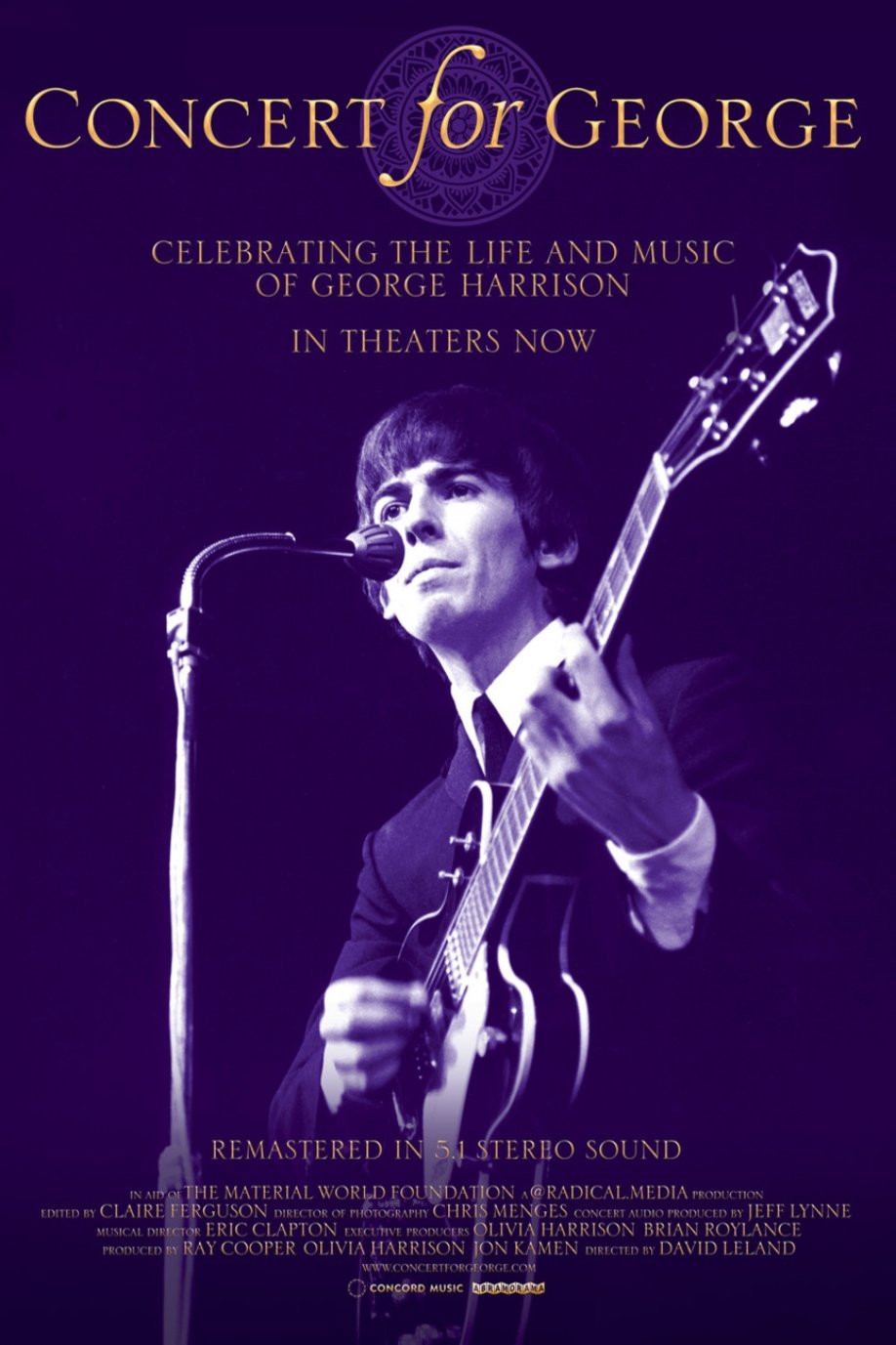 L'affiche du film Concert for George