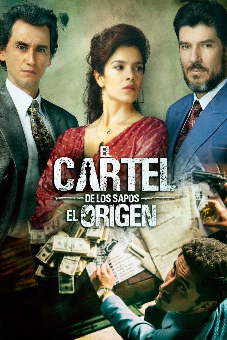 L'affiche originale du film El Cartel de los Sapos - El Origen en espagnol