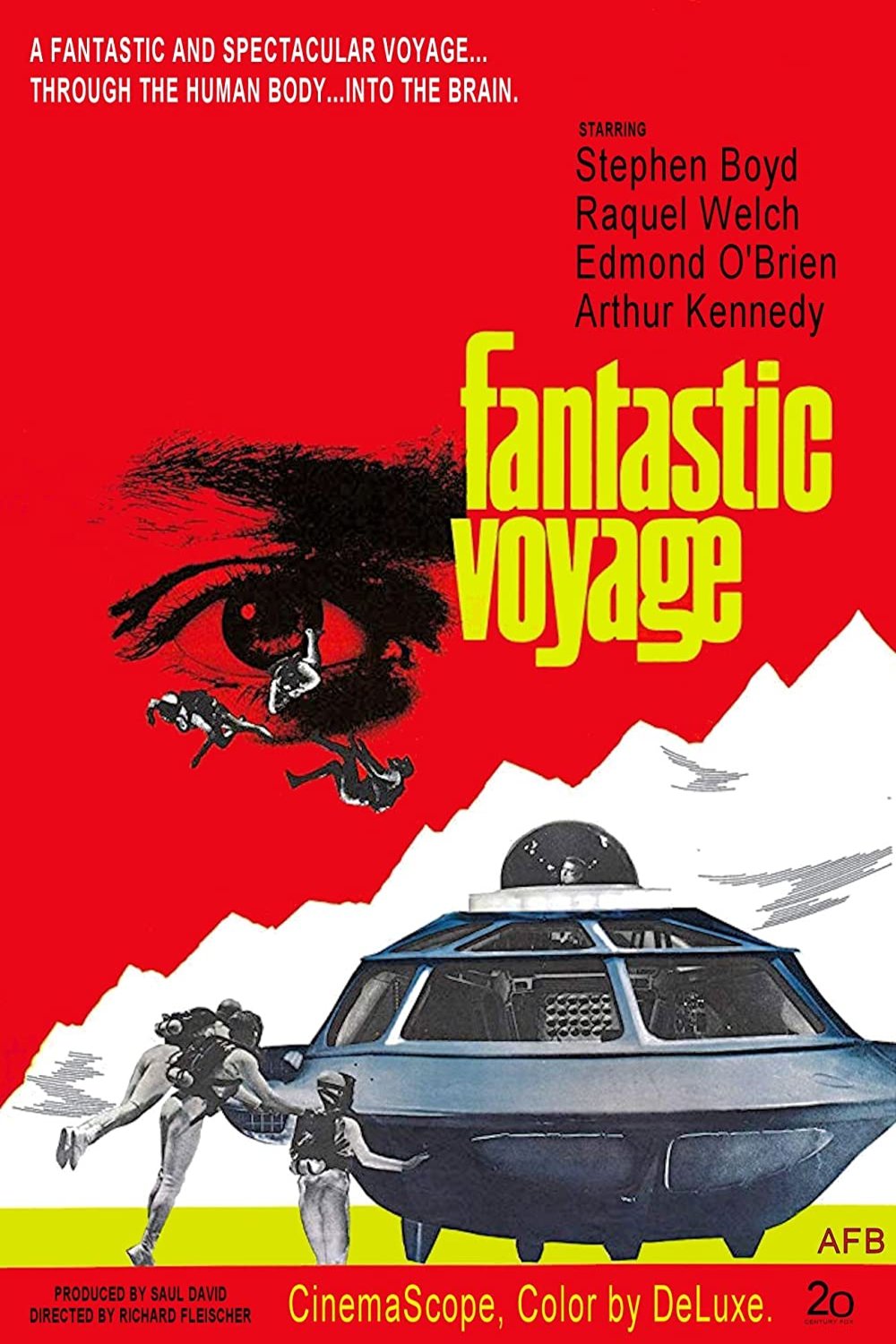L'affiche du film Fantastic Voyage
