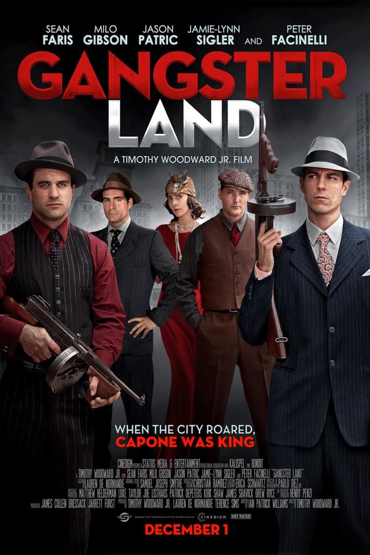L'affiche du film Gangster Land