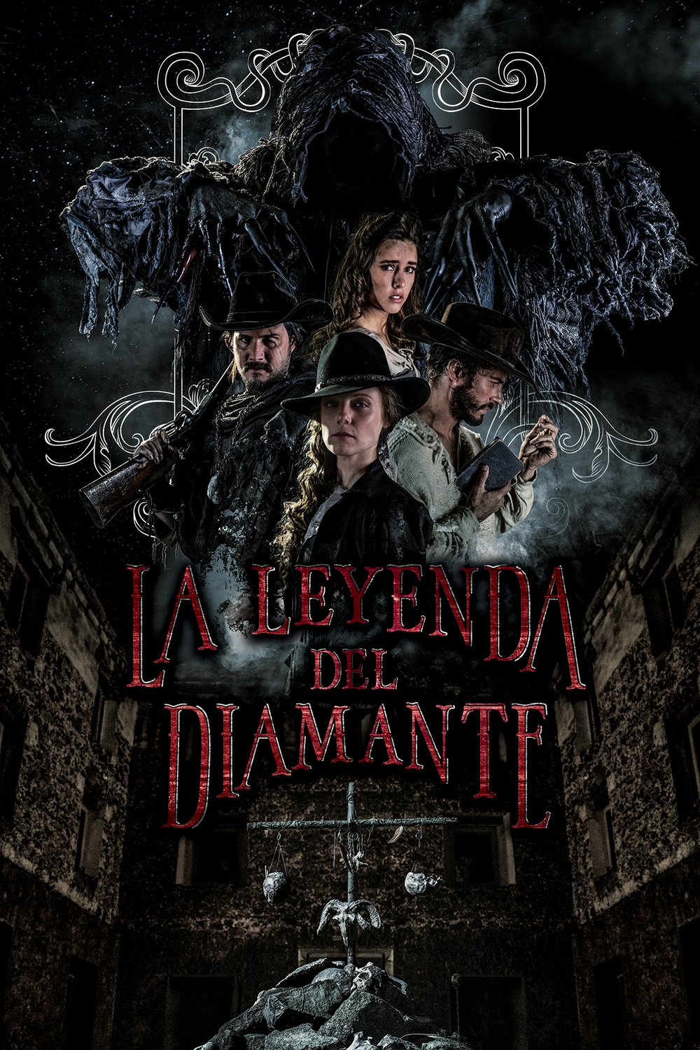 L'affiche originale du film La Leyenda del Diamante en espagnol