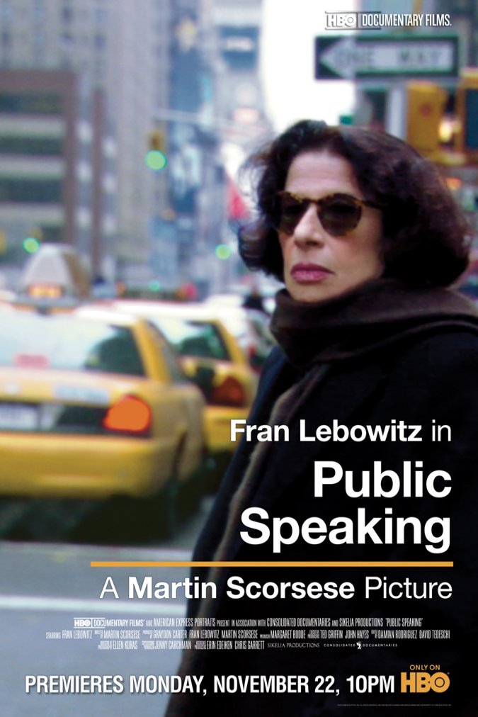 L'affiche du film Public Speaking