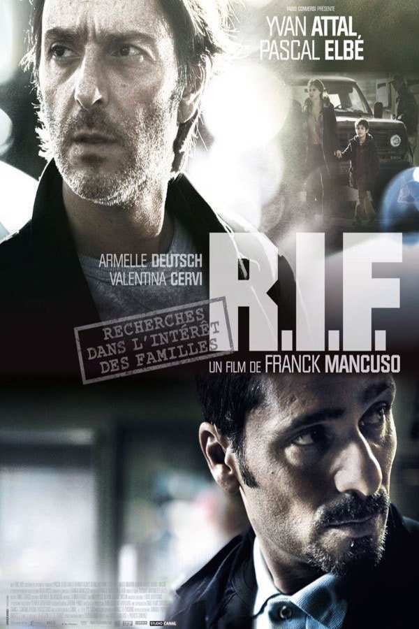 L'affiche du film R.I.F. (Recherches dans l'Intérêt des Familles)