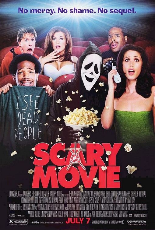 L'affiche du film Scary Movie