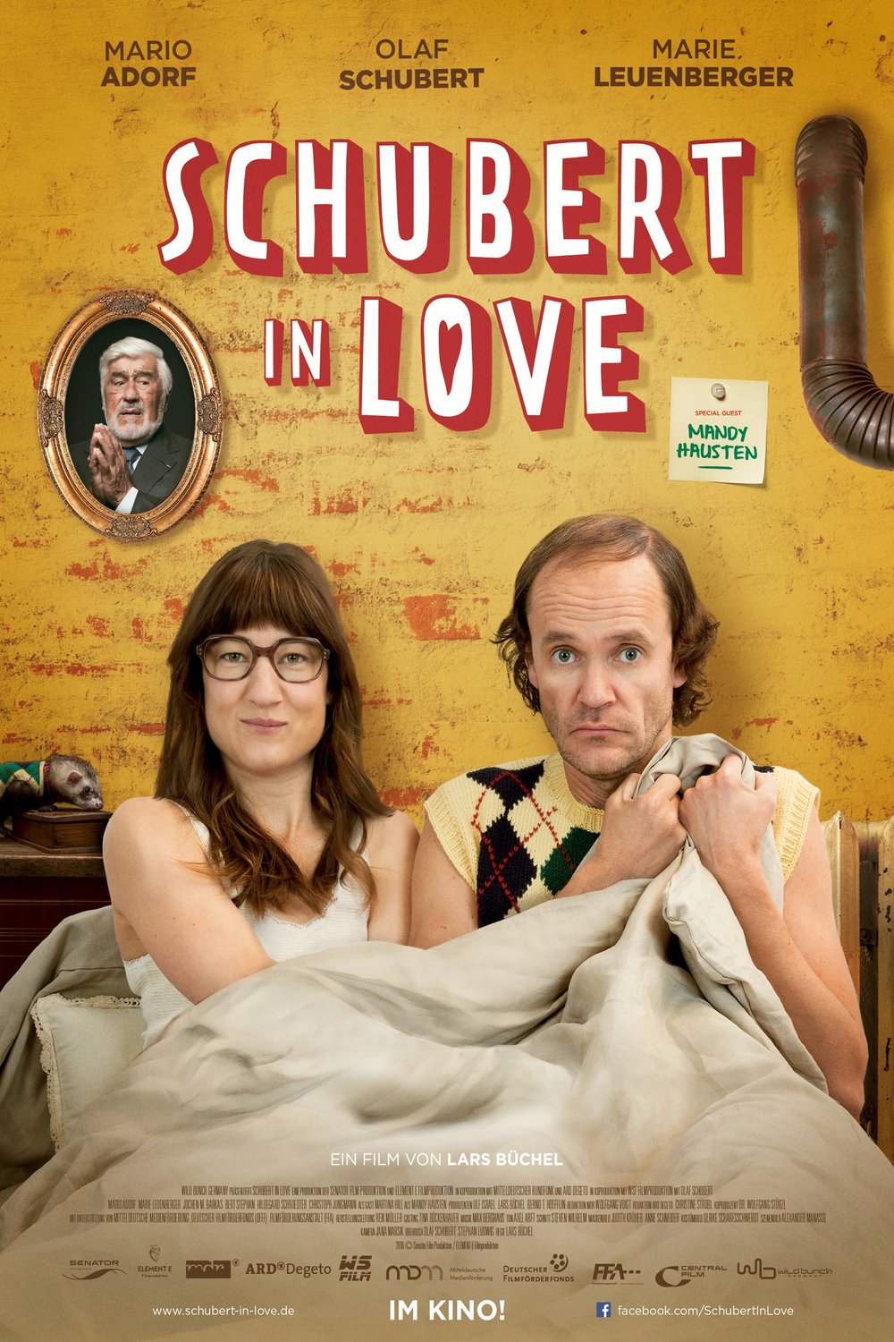 L'affiche originale du film Schubert in Love: Vater werden ist nicht schwer en allemand