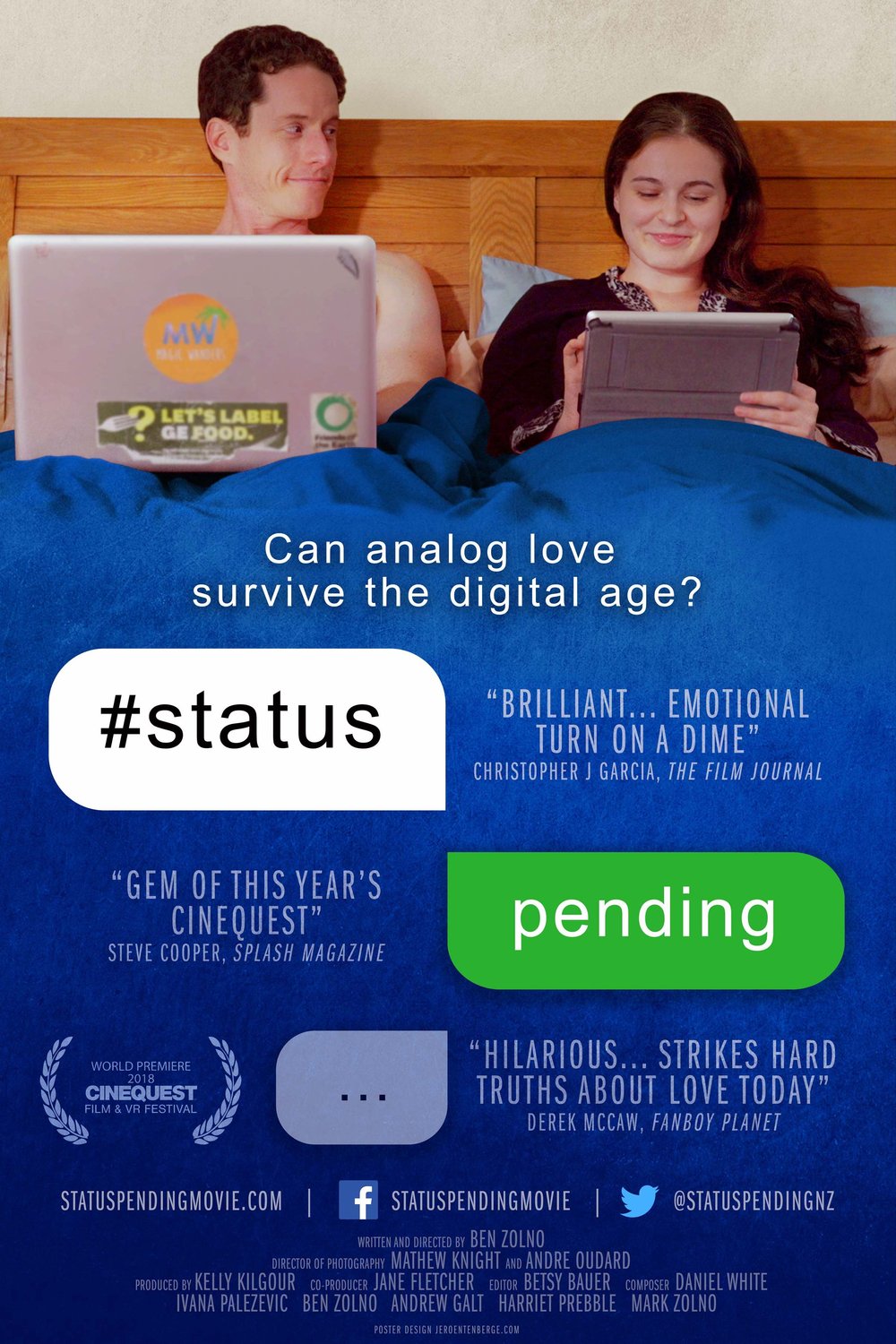 L'affiche du film Status Pending