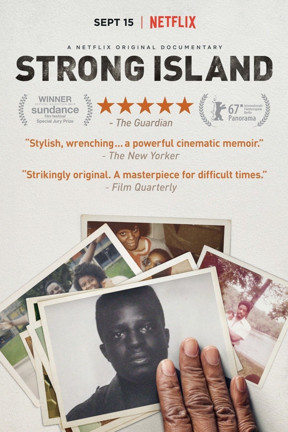L'affiche du film Strong Island