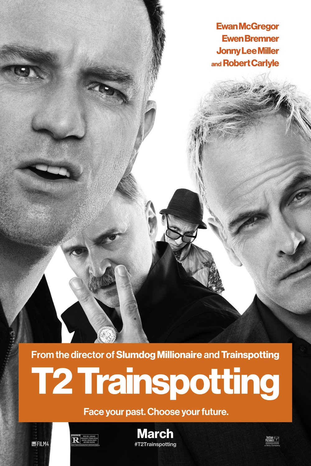 L'affiche du film T2 Trainspotting
