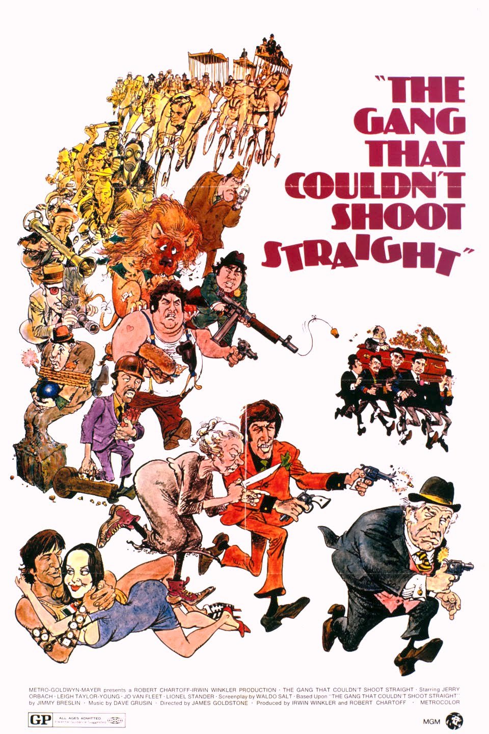 L'affiche du film The Gang That Couldn't Shoot Straight