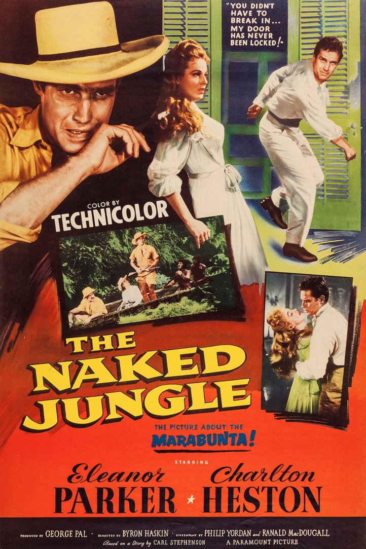 L'affiche du film The Naked Jungle