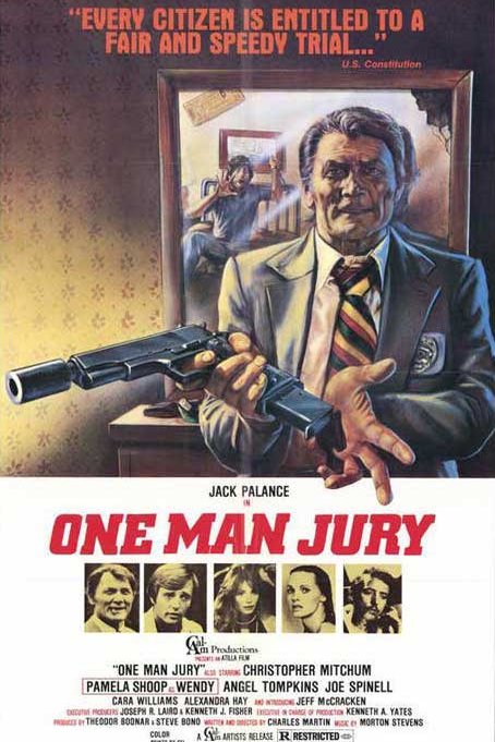 L'affiche du film The One Man Jury