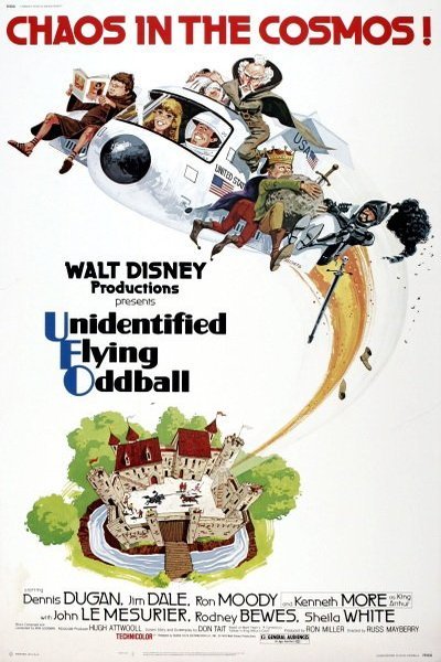 L'affiche originale du film Unidentified Flying Oddball en anglais