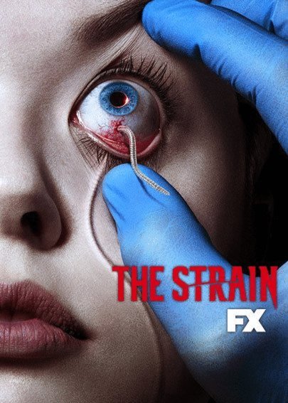 L'affiche du film The Strain