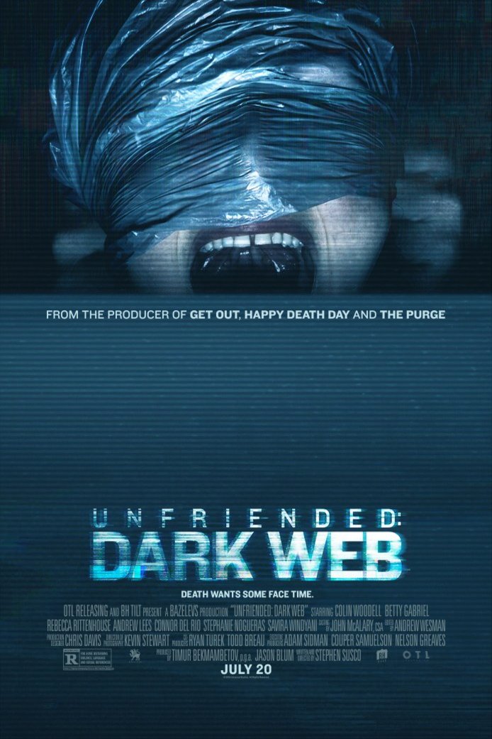 L'affiche du film Unfriended: Dark Web