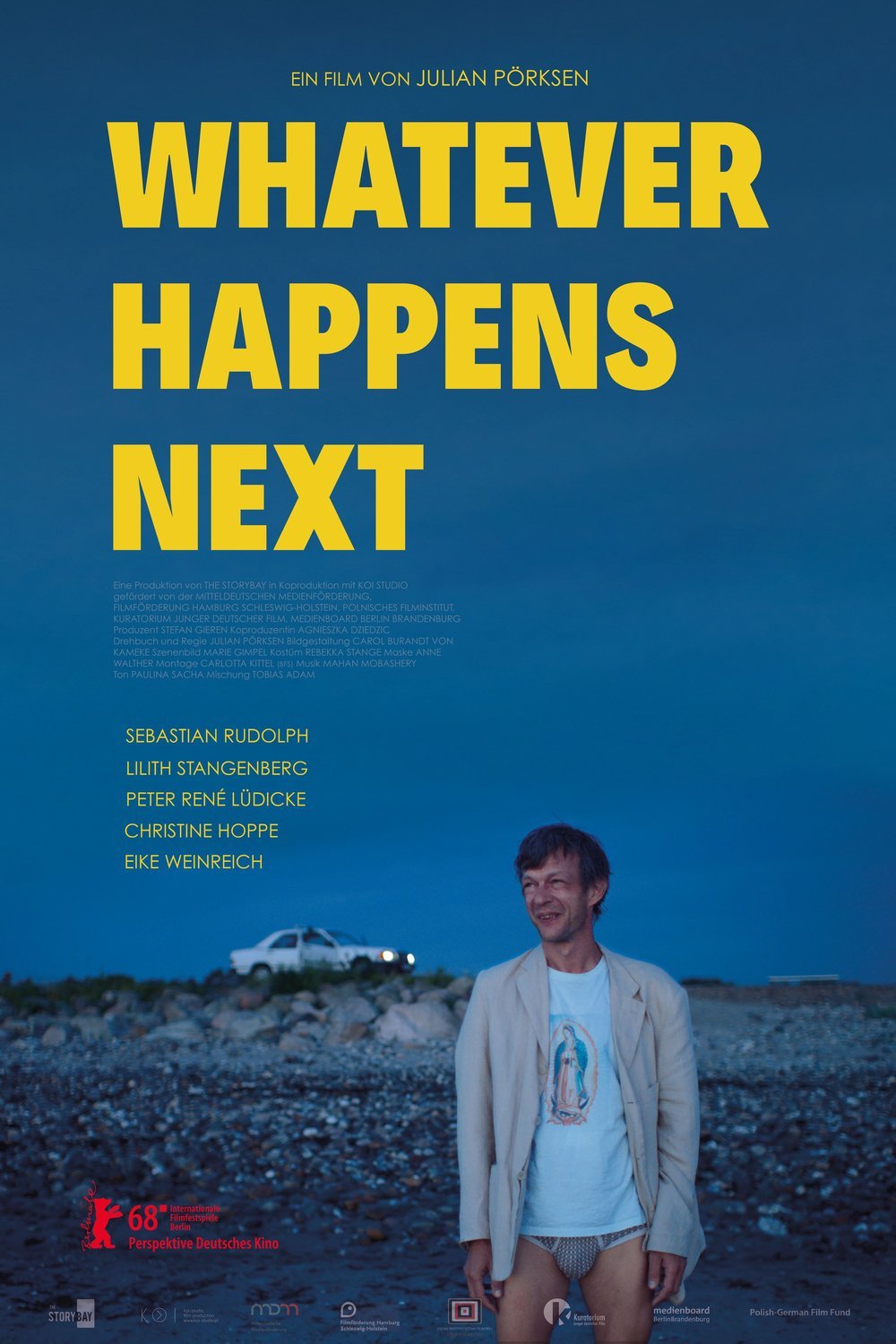 L'affiche originale du film Whatever Happens Next en allemand