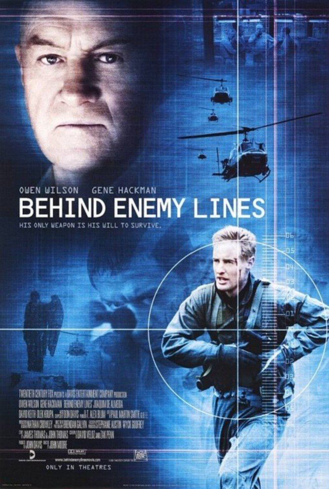 L'affiche du film Behind Enemy Lines