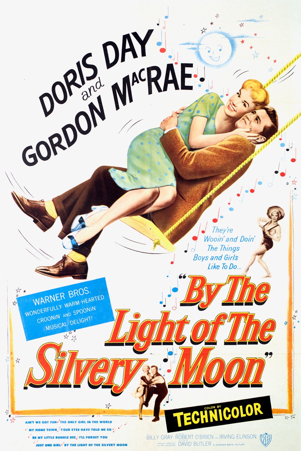 L'affiche du film By the Light of the Silvery Moon
