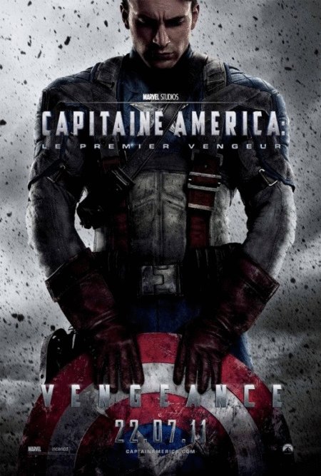L'affiche du film Capitaine America: Le premier vengeur