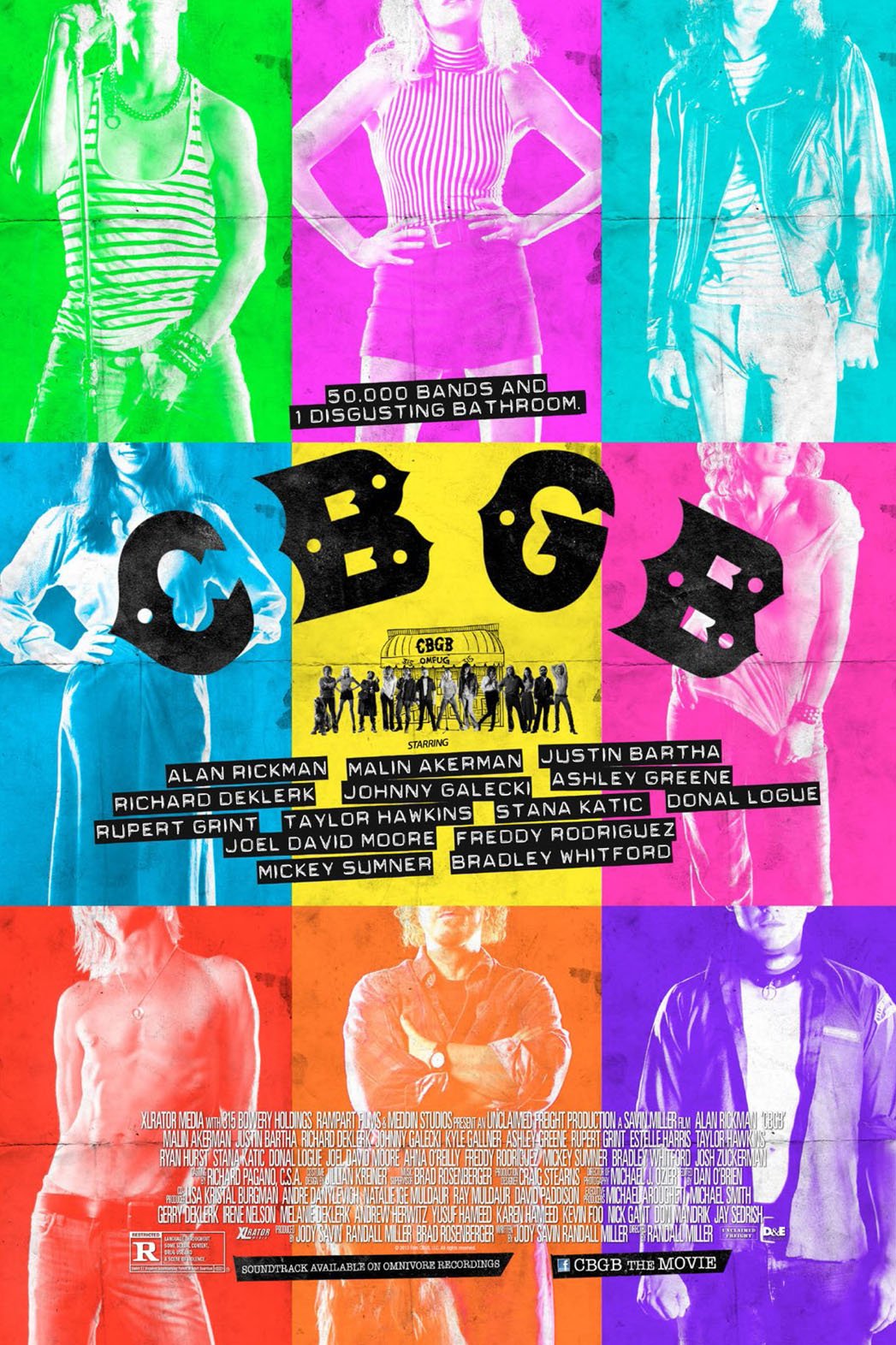 L'affiche du film CBGB