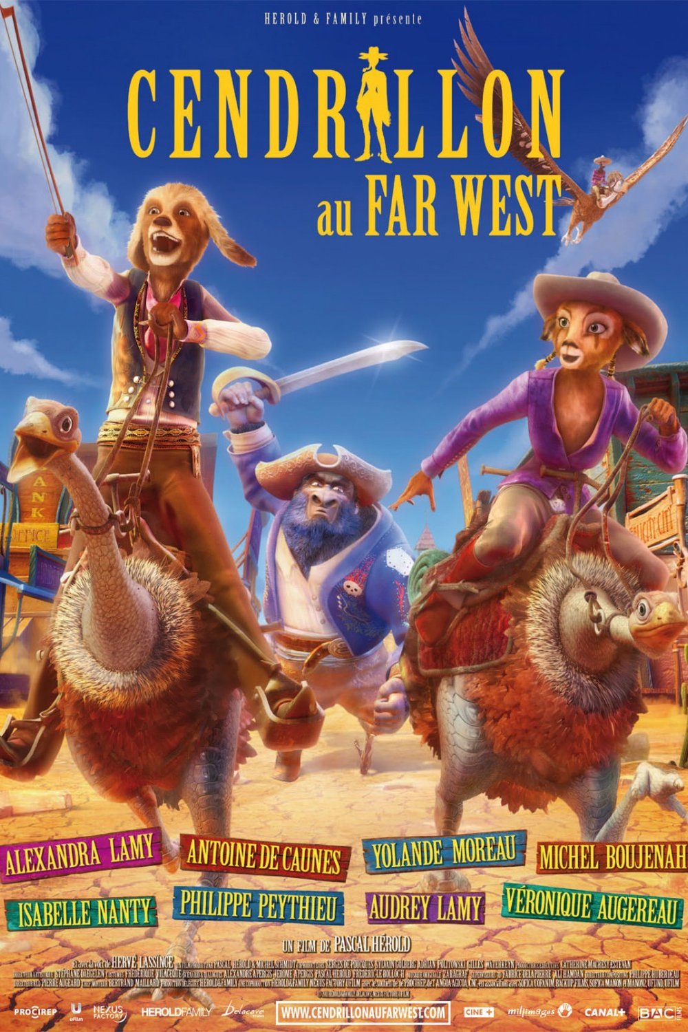 Poster of the movie Cendrillon au Far West