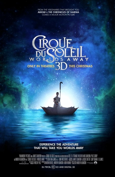 L'affiche du film Cirque du Soleil: Worlds Away