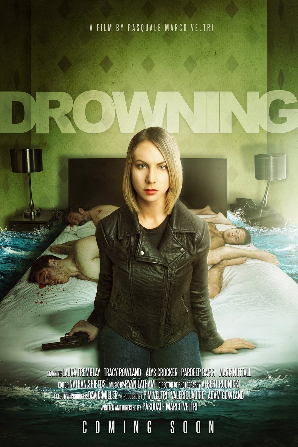 L'affiche du film Drowning