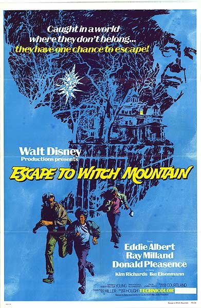 L'affiche du film Escape to Witch Mountain