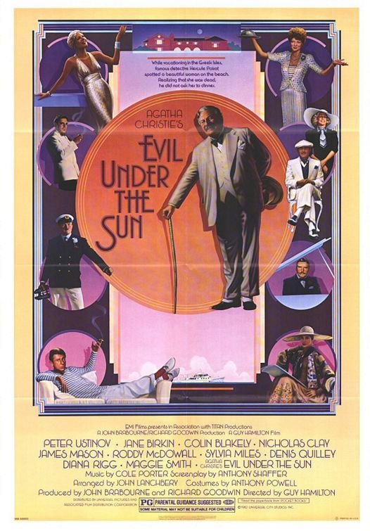 L'affiche du film Evil Under the Sun
