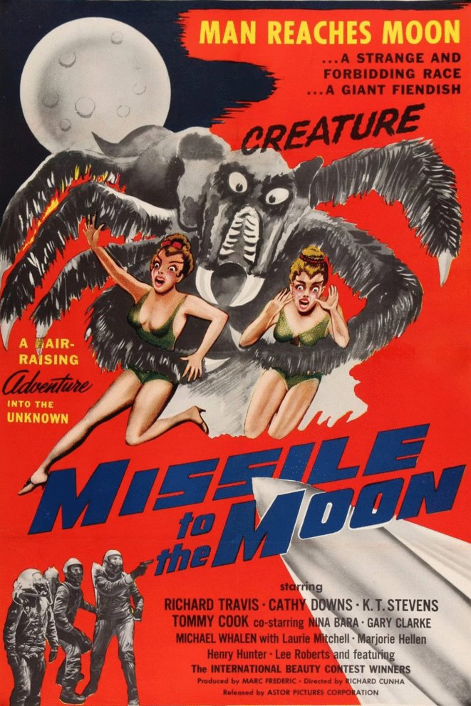 L'affiche du film Missile to the Moon
