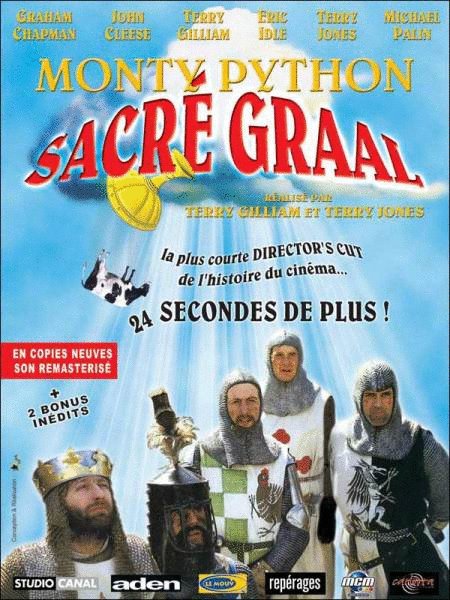L'affiche du film Monty Python: Sacré Graal