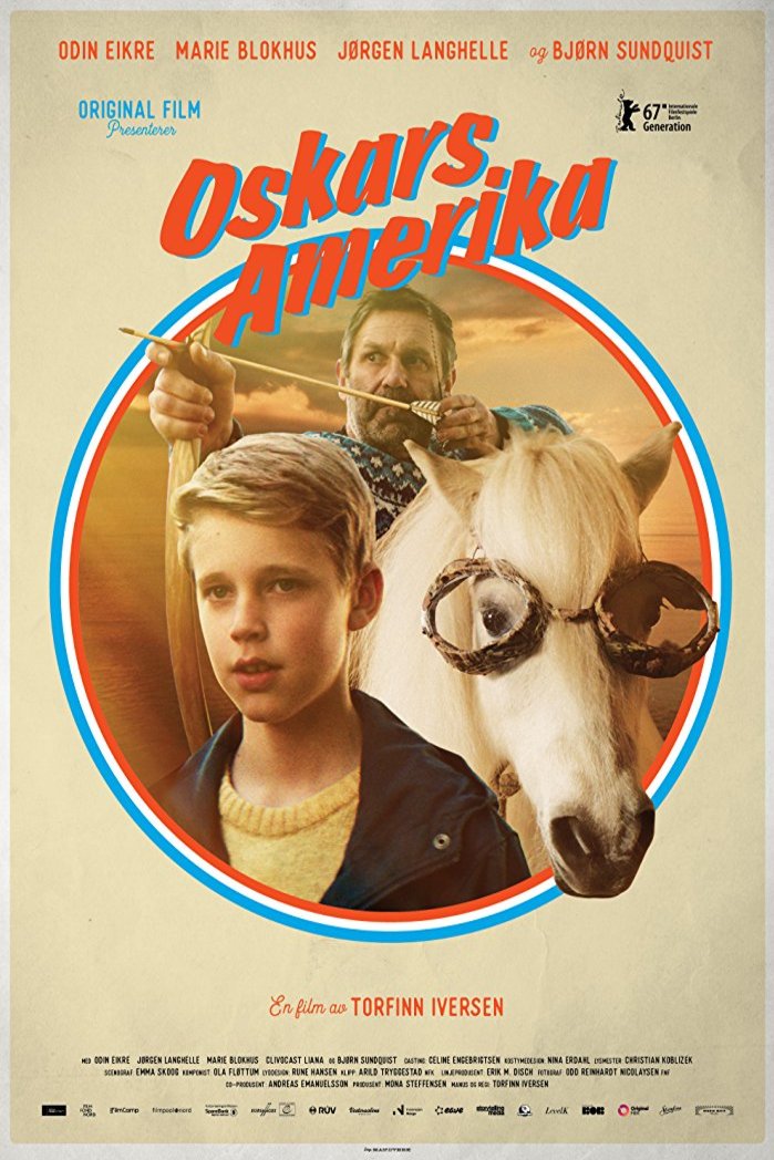 L'affiche originale du film Oskar's America en norvégien