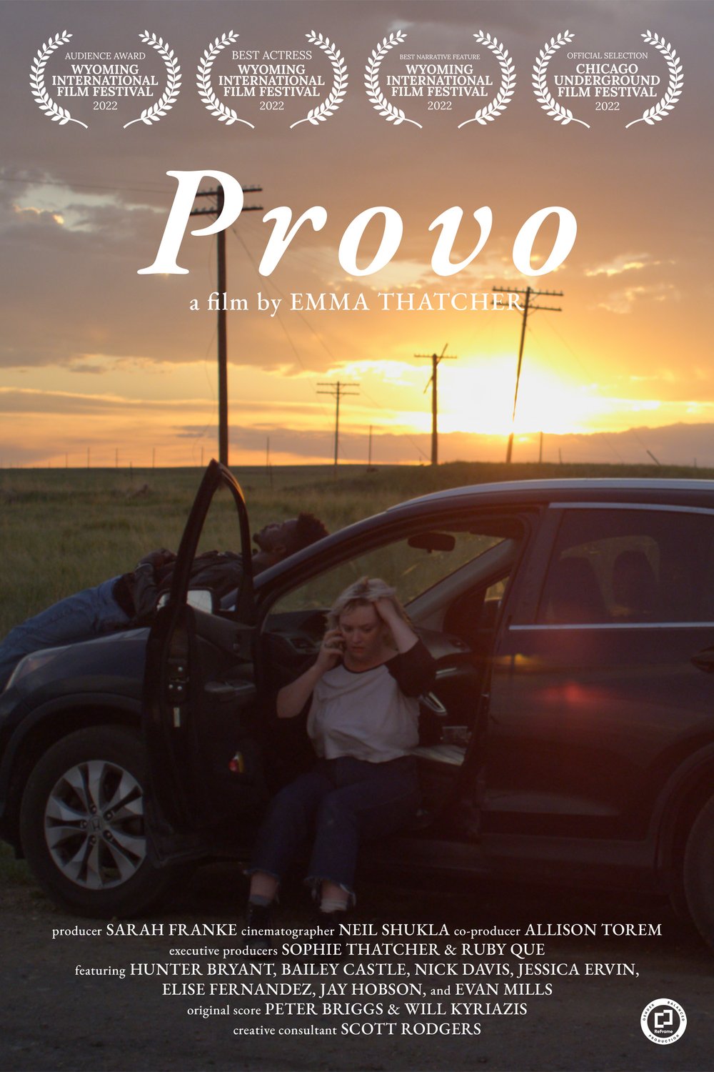 L'affiche du film Provo