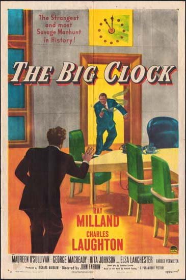 L'affiche du film The Big Clock
