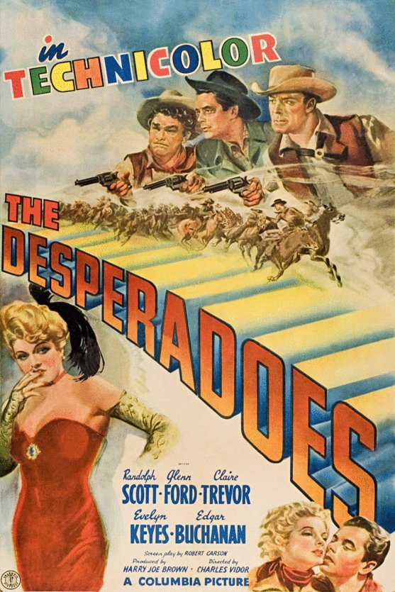 L'affiche du film The Desperadoes
