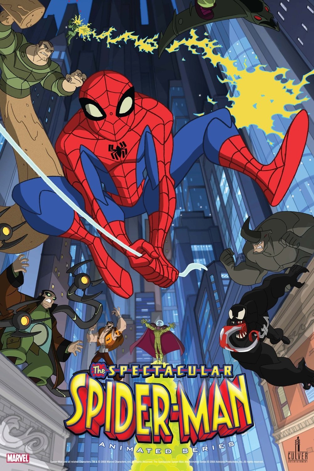 L'affiche du film The Spectacular Spider-Man