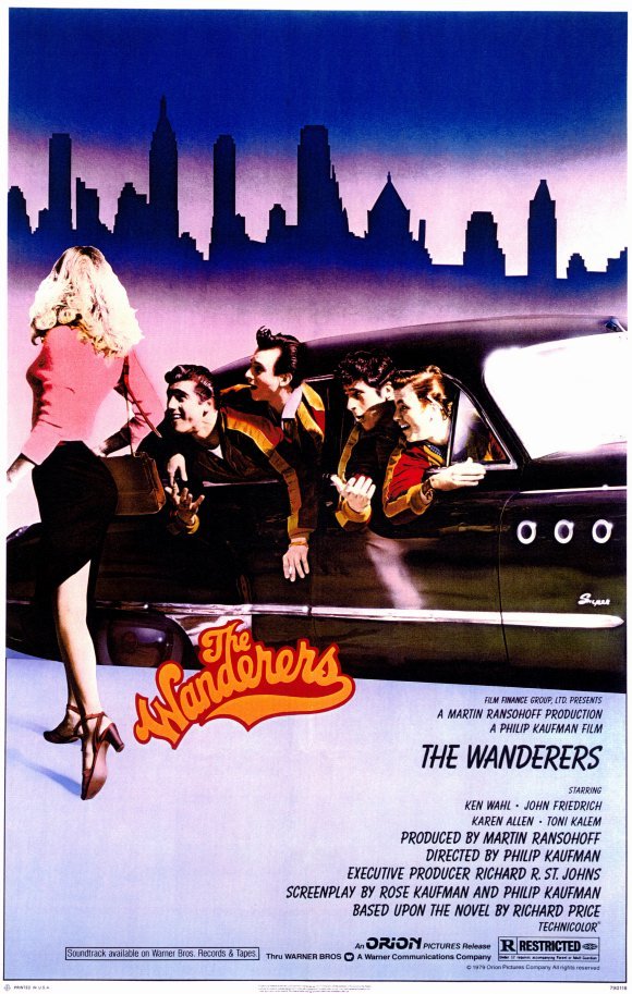 L'affiche du film The Wanderers