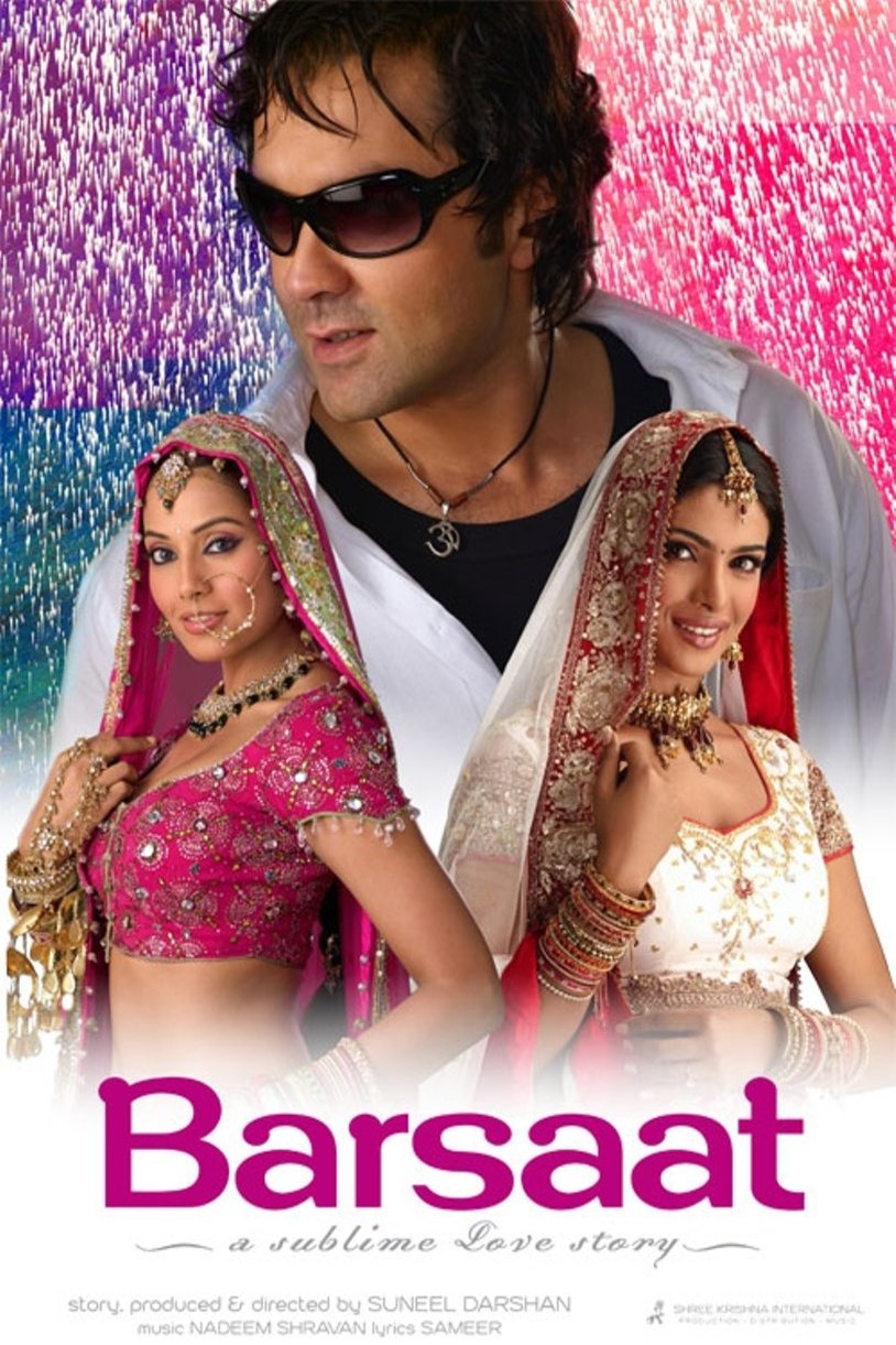 Hindi poster of the movie Barsaat