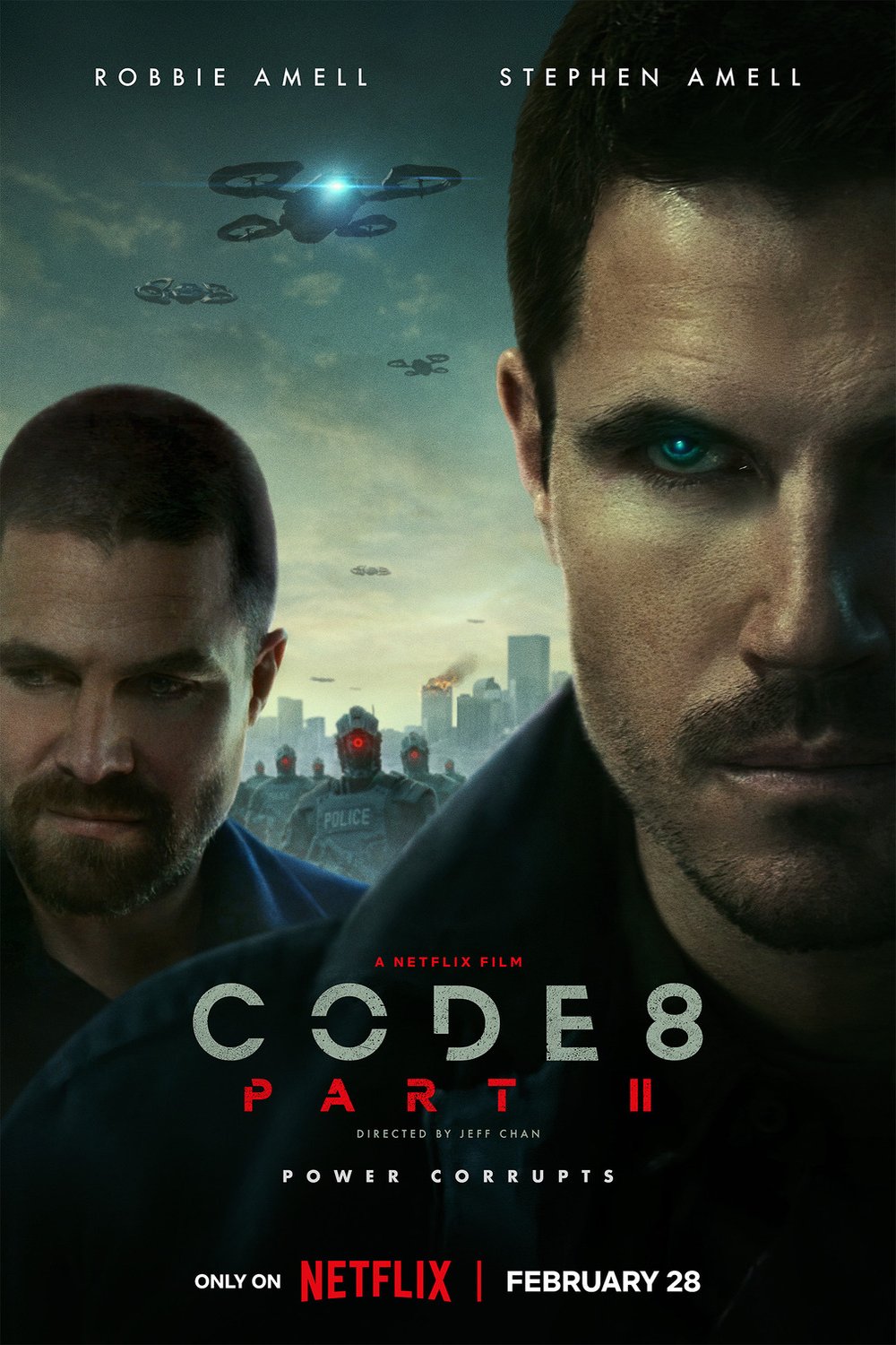 L'affiche du film Code 8: Part II