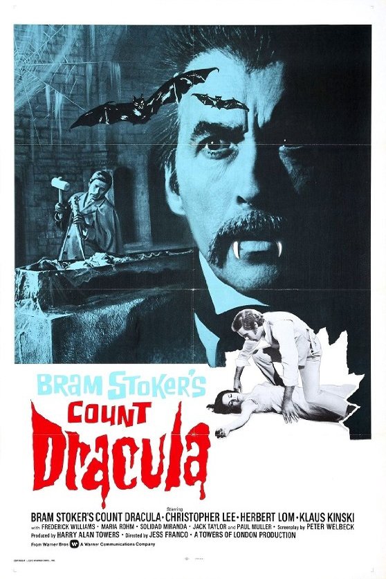 L'affiche du film Count Dracula