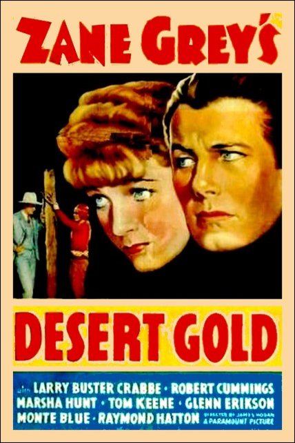 L'affiche du film Desert Gold