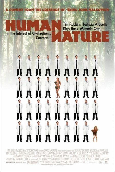 L'affiche du film Nature humaine